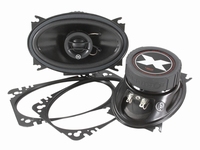 4x6" coaxiaal ovaal  speaker